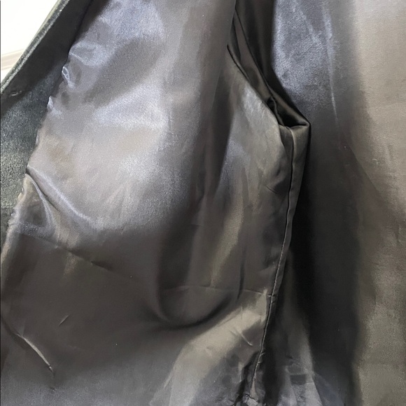 Danier - Classic Y2K 90s Suede Jacket - Black - L - Picture 5 of 10